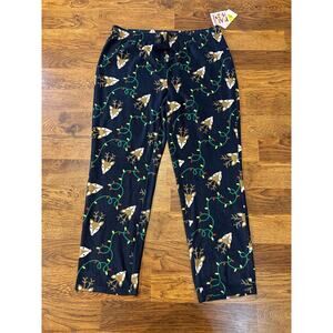 Nordstrom Women's Make Merry Fleece Pajama Pants - Size Large NWT Christmas